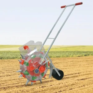 Manual Seed Planter with Fertilizer Dispenser
