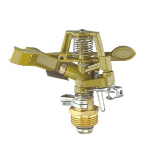 Impulse Garden Sprinkler ½” - Metallic Impact Sprinkler with Adjustable Radius (3–7m)