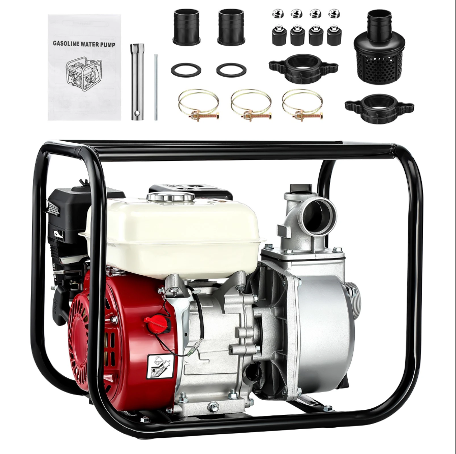 2" Normal Pressure Petrol Water Pump - Water Transfer Pump for Irrigation & General Use - Image 4