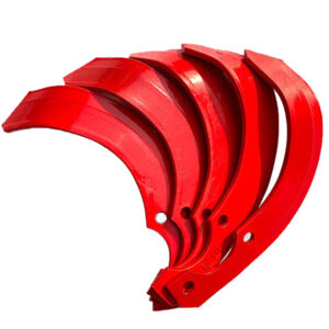 Power Tiller Rotavator Dryland Blade Set - 32 Pieces (16 Left + 16 Right)